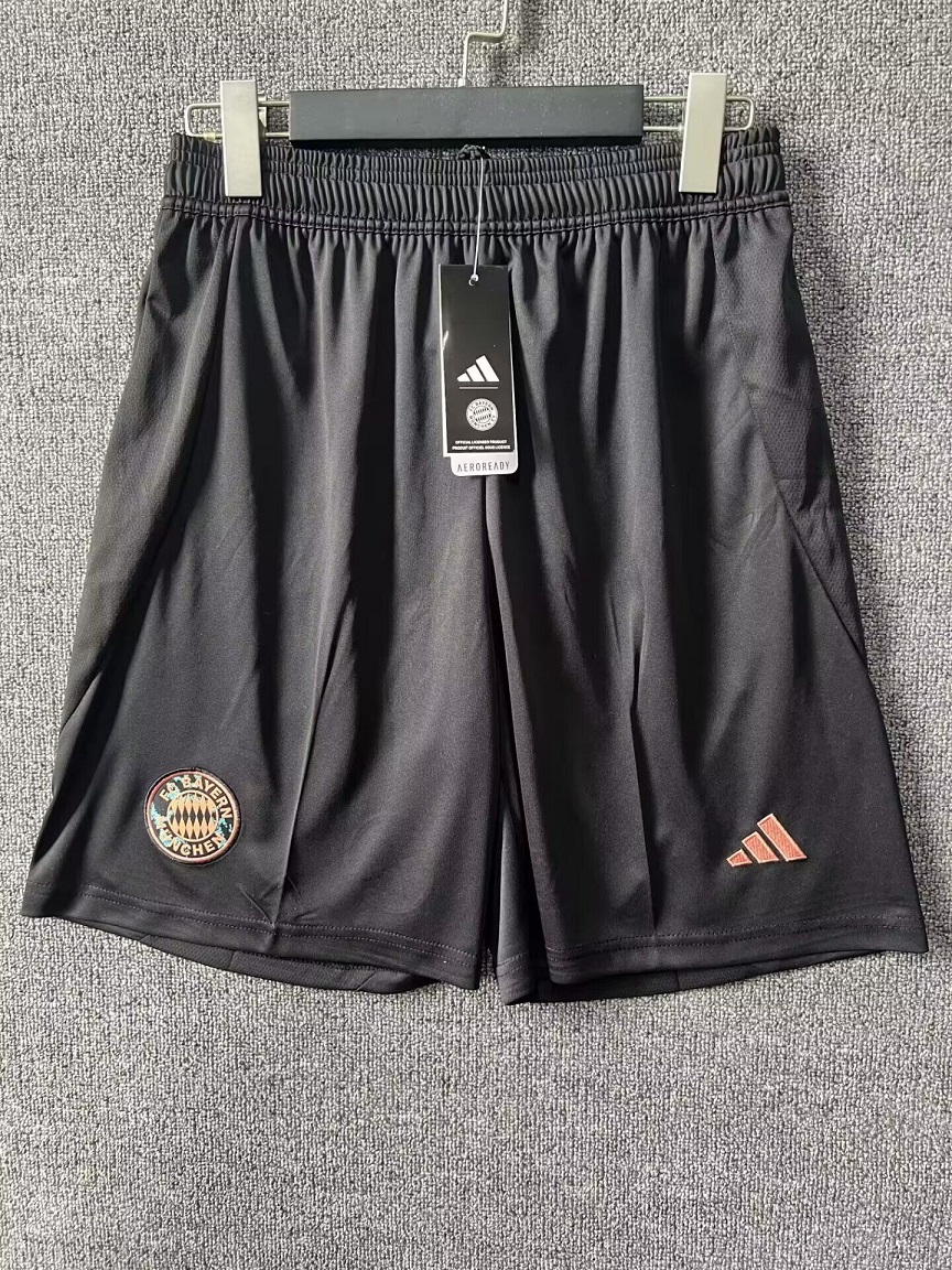 AAA Quality Bayern Munich 24/25 Away Black Soccer Shorts